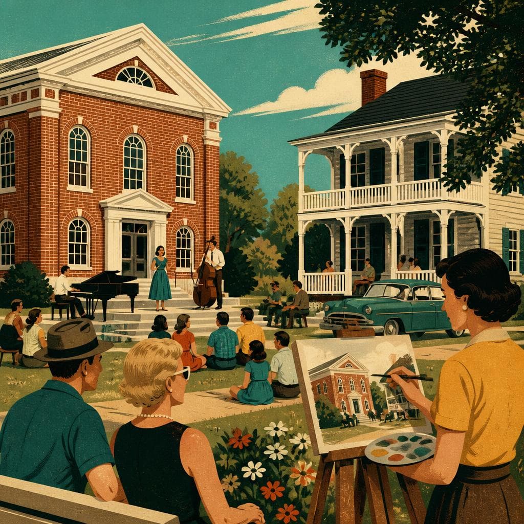 Cover art for Two Old Buildings, One Living Center