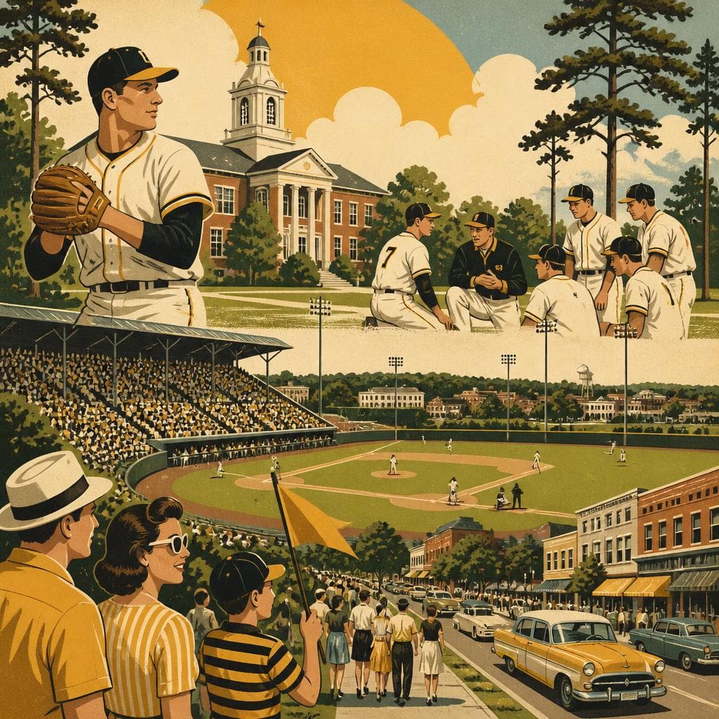 Cover art for How Southern Miss Became a Baseball Town