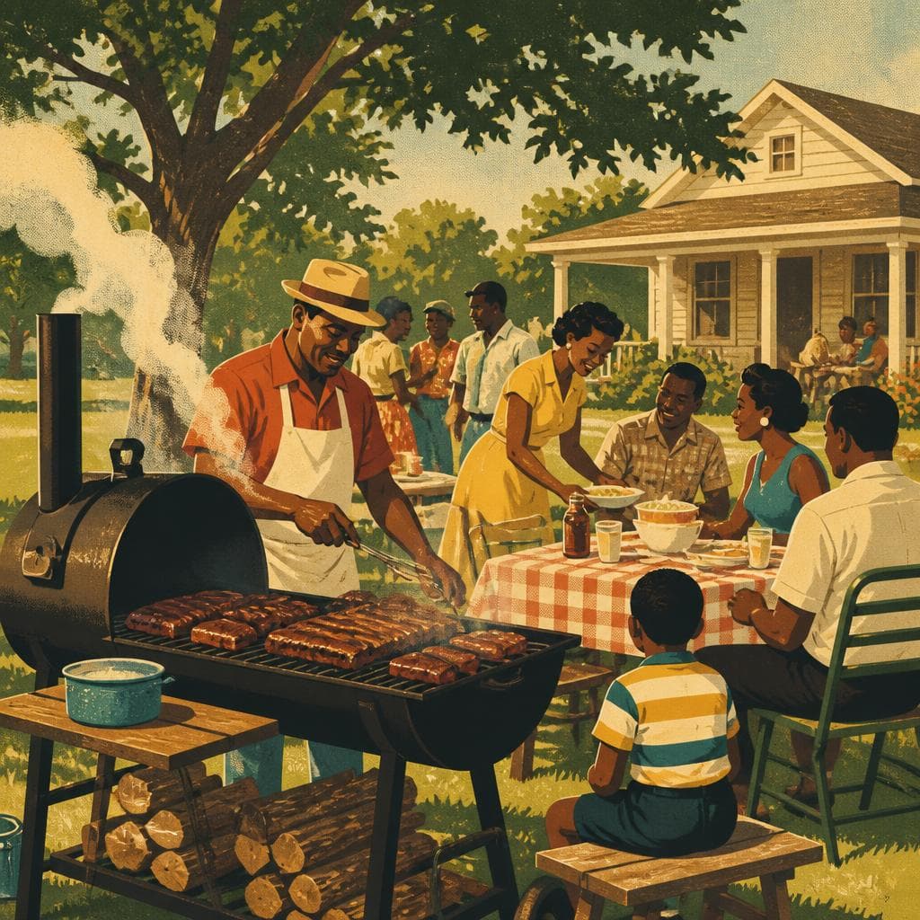 Cover art for Where the Barbecue Became the Gathering