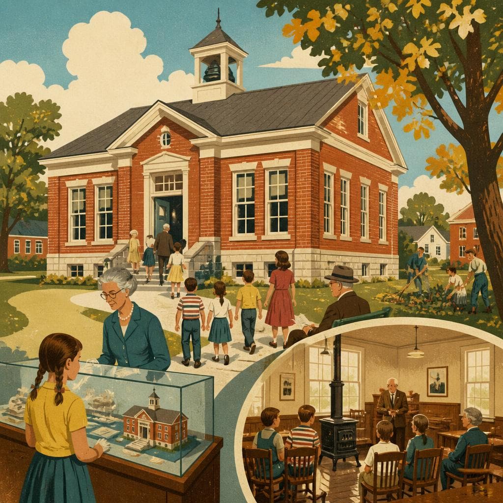 Cover art for A Schoolhouse That Kept Serving the Public