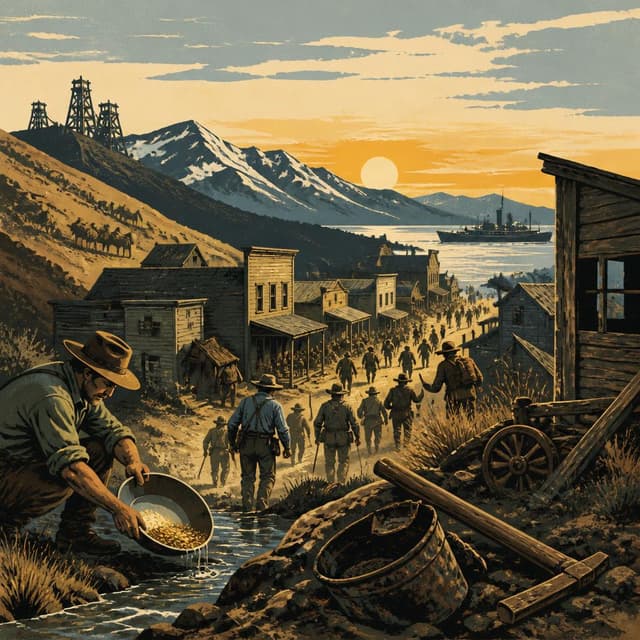 Cover art for the The Gold Rush: Boom, Bust & Ghost Towns collection