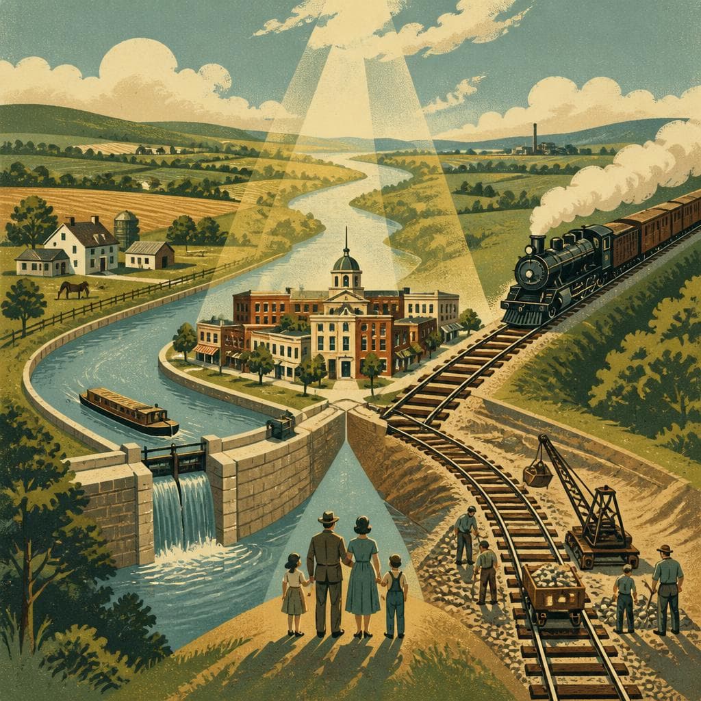 Cover art for When Water and Rail Made Howard County