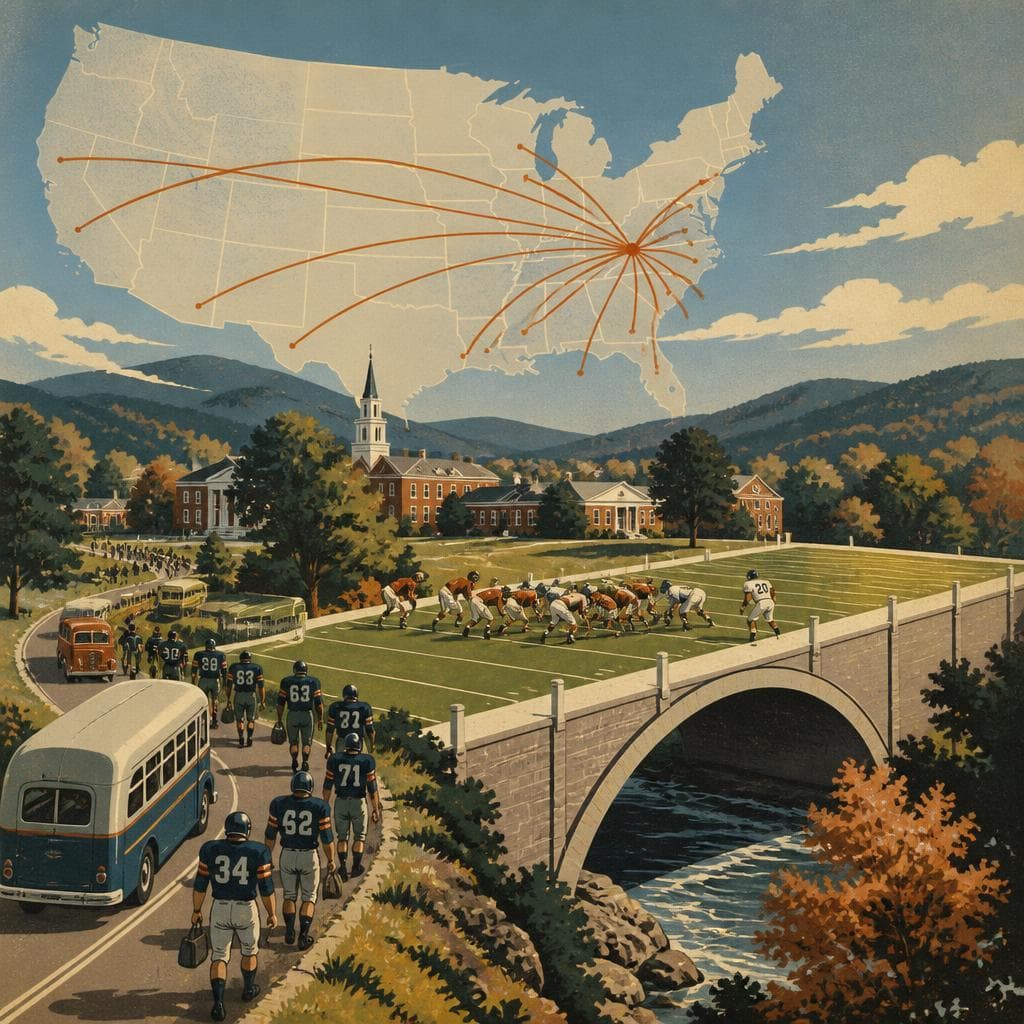 Cover art for Where Hargrave Became a Football Bridge