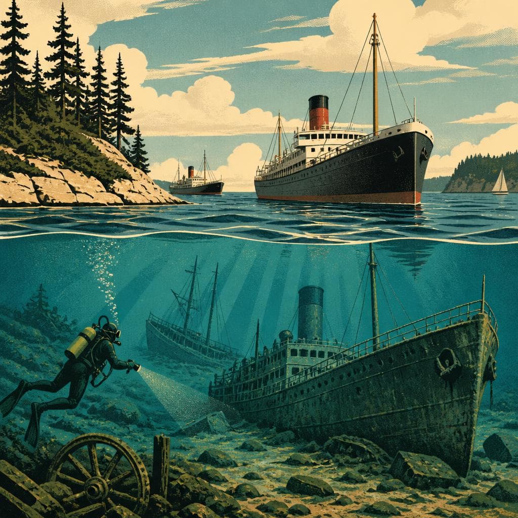 Cover art for Where Lake Huron Keeps Its Ships