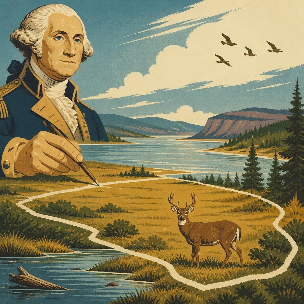 Cover art for Where Washington Drew a Line for the Deer