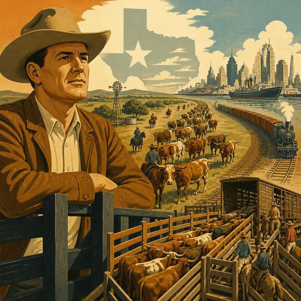 Cover art for How Oliver Loving Moved Texas to Market