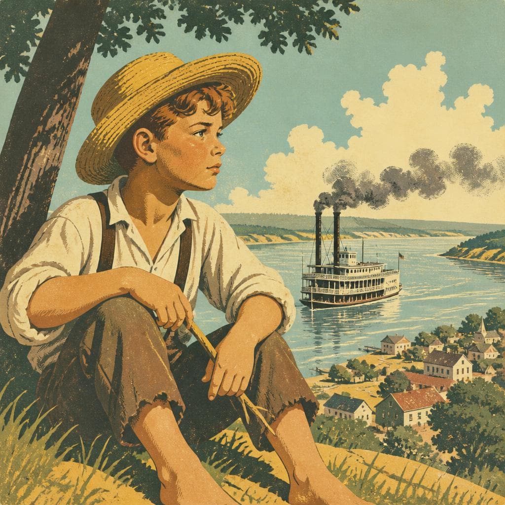 Cover art for Before Mark Twain, There Was a Boy From Florida