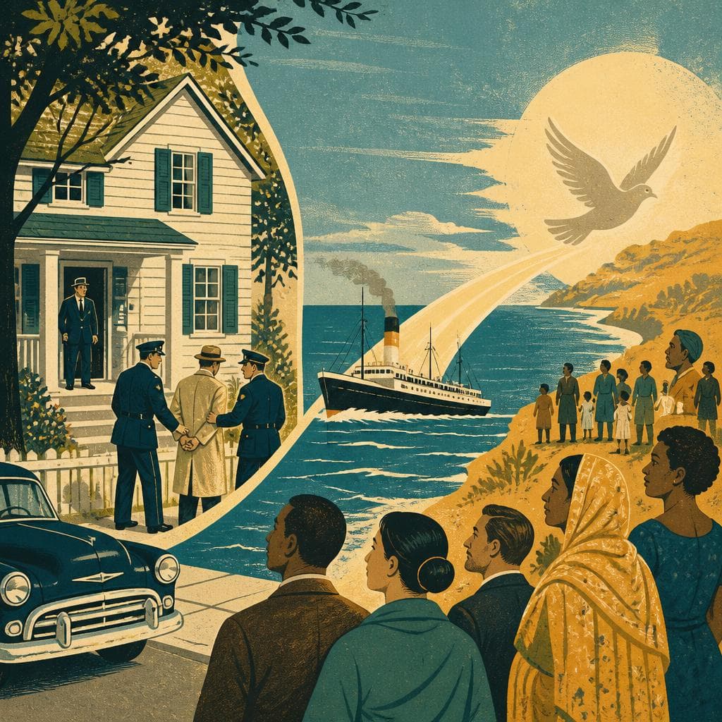 Cover art for The House That Carried an Appeal Across the Sea