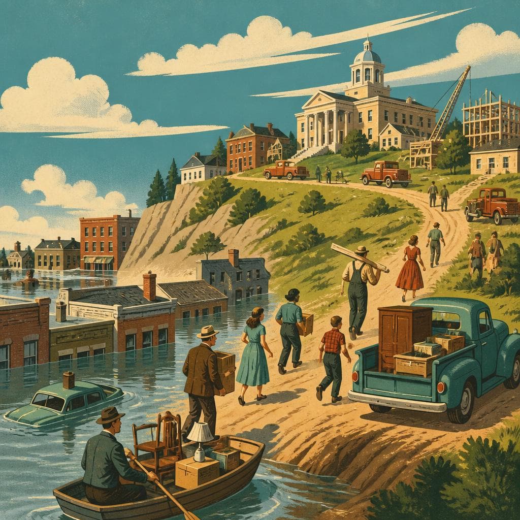 Cover art for When Greenville Moved Uphill