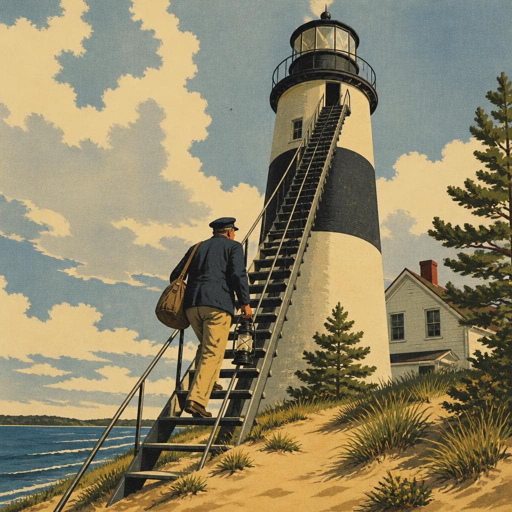 Cover art for The Climb Behind Little Sable’s Light