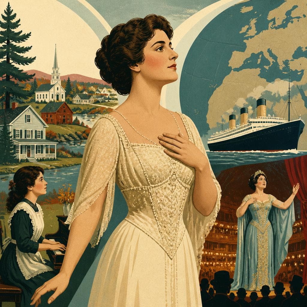 Cover art for From Farmington to the World as Lillian Nordica