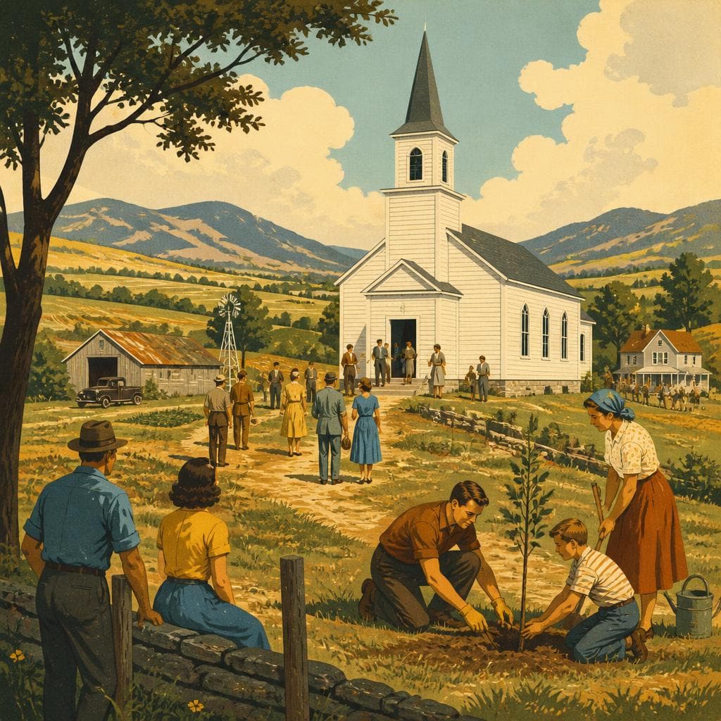 Cover art for A Church in the Fields, a Community Takes Root