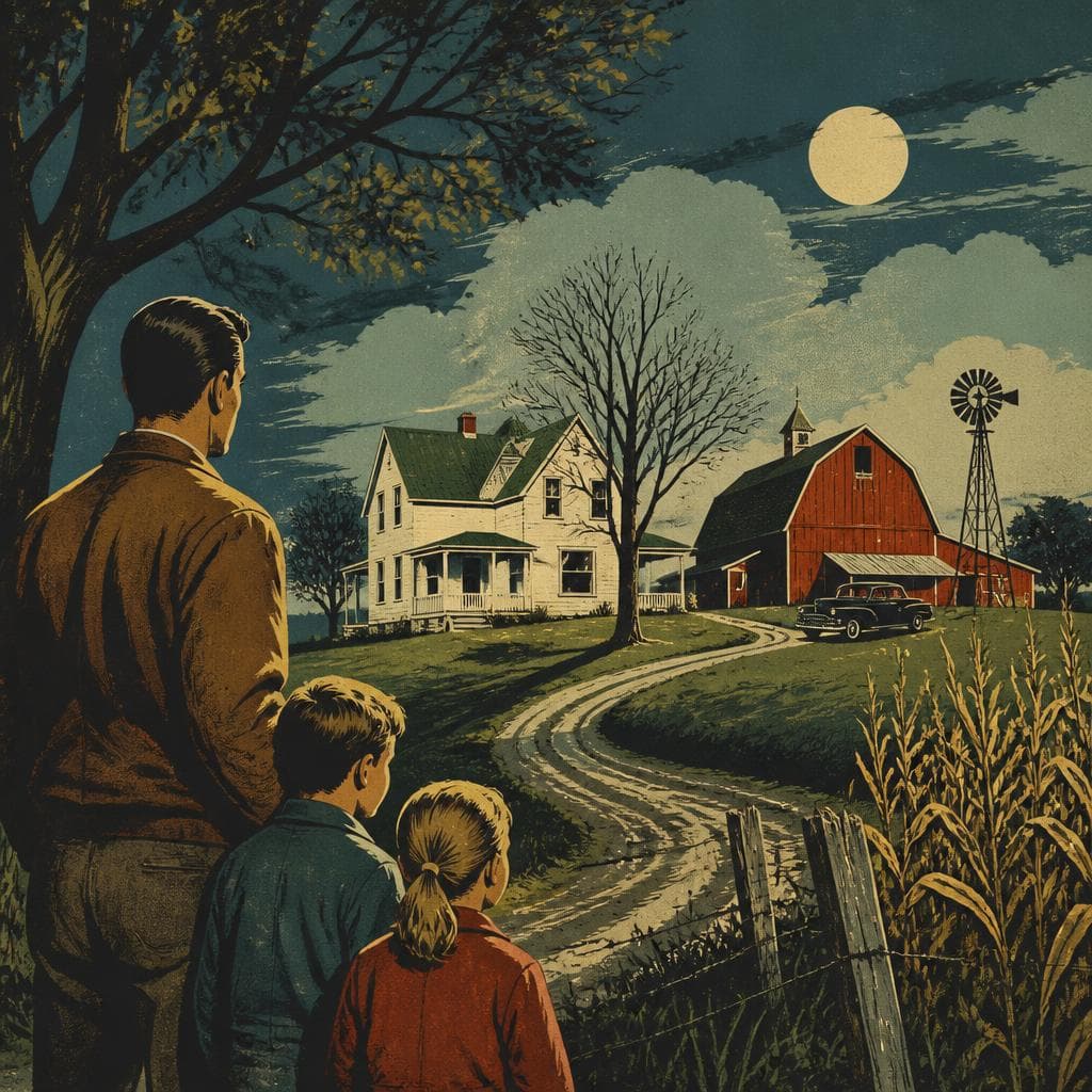 Cover art for The Silence at Fox Hollow Farm
