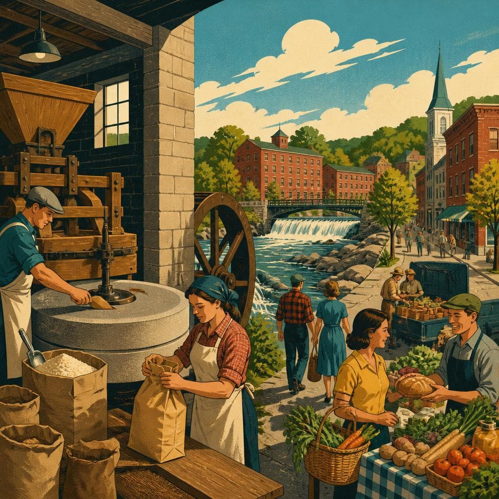 Cover art for When a Mill Starts Feeding a Town Again