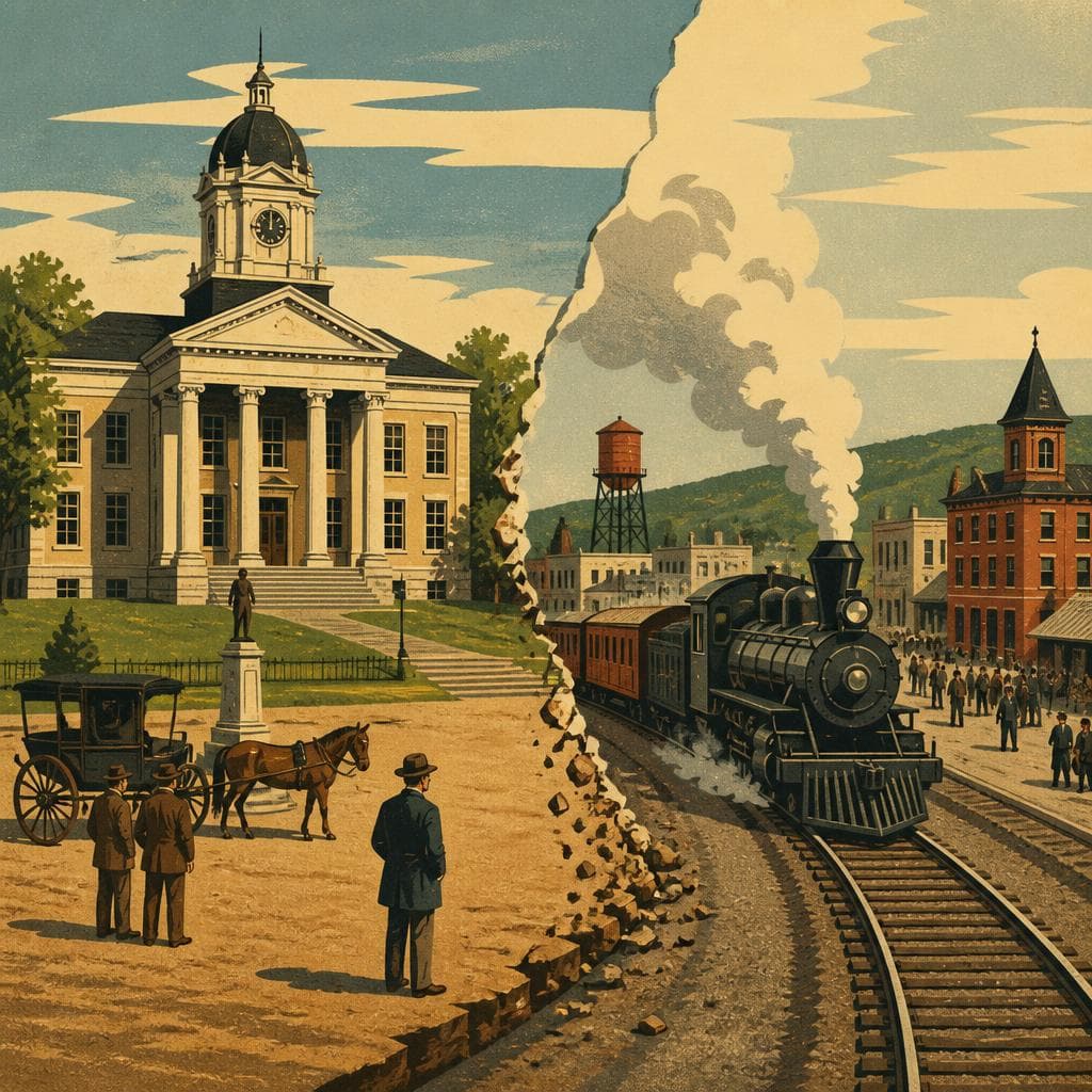 Cover art for When the Courthouse Left Arborville