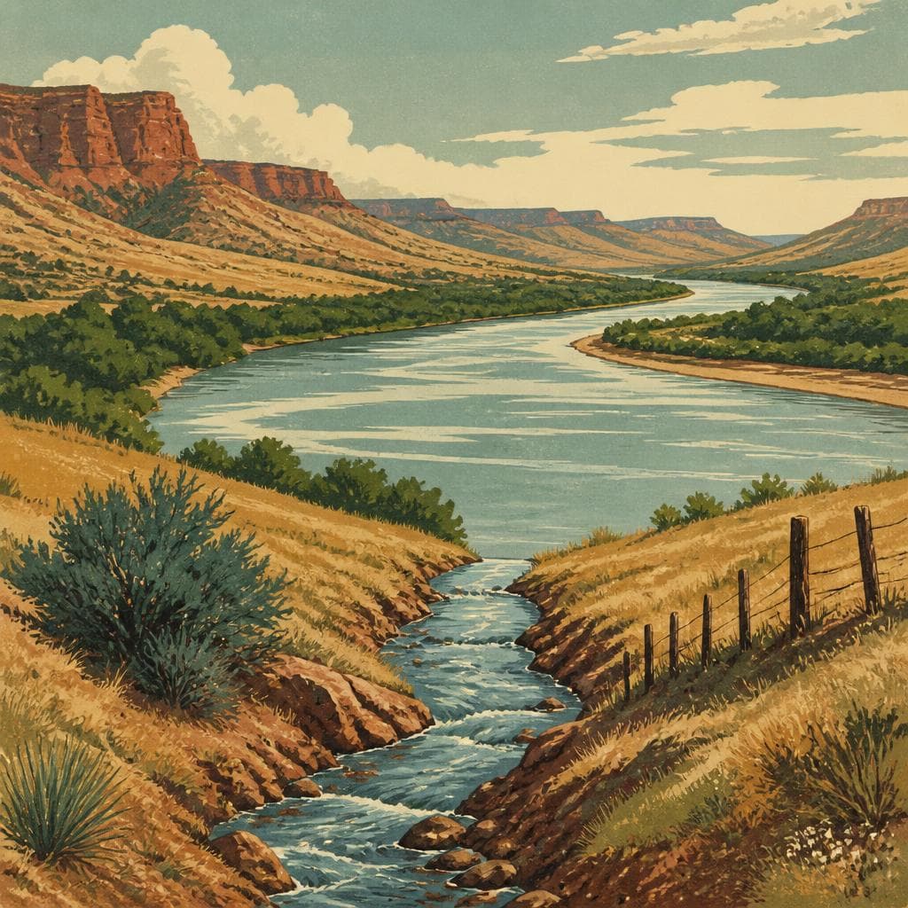 Cover art for The Small Creek Behind a Big River Story