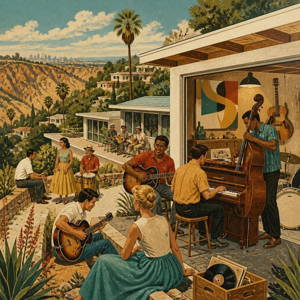 Cover art for Where the Canyon Turned Neighbors Into Songs