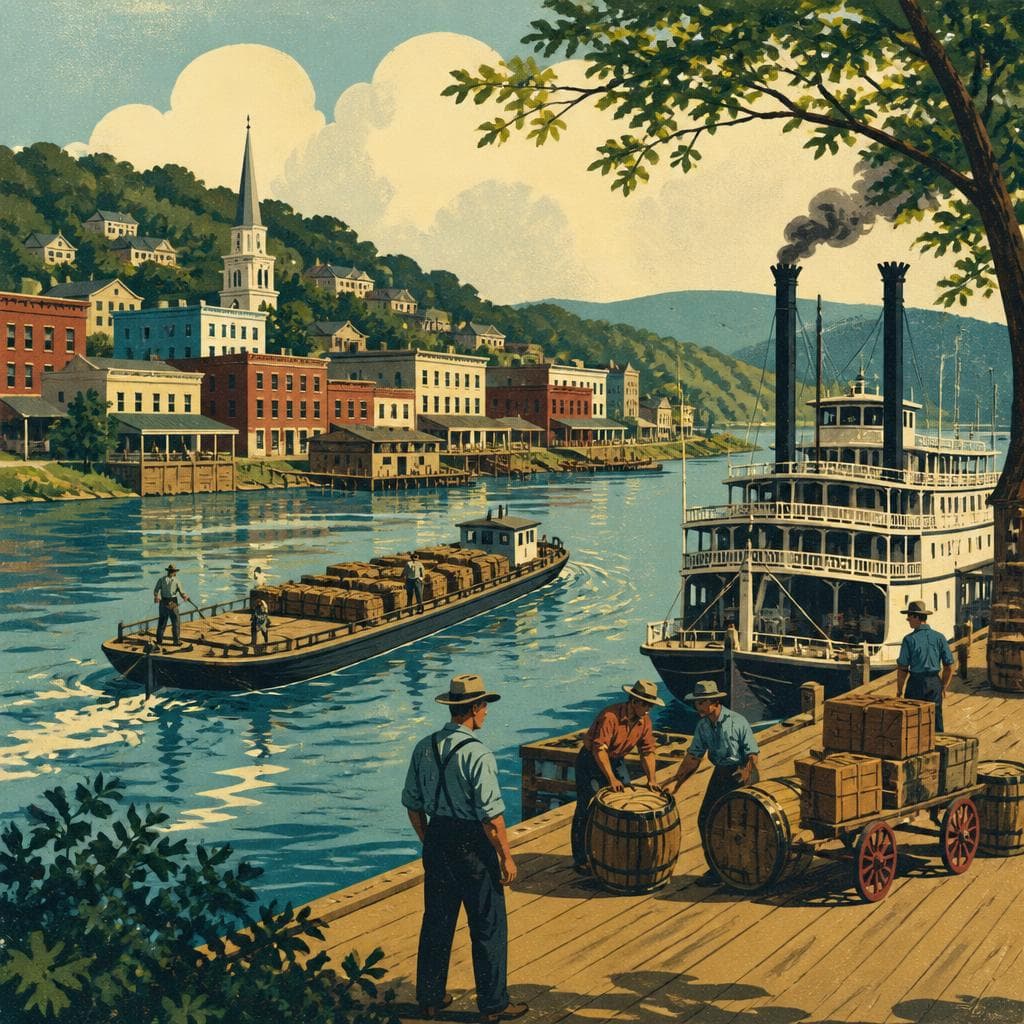 Cover art for When the River Was Celina’s Main Street