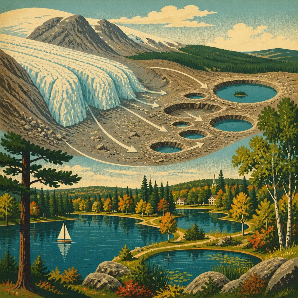 Cover art for The Lakes That Stayed After the Ice