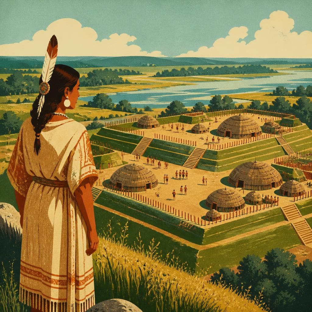 Cover art for Before Wisconsin, a Town Rose at Aztalan