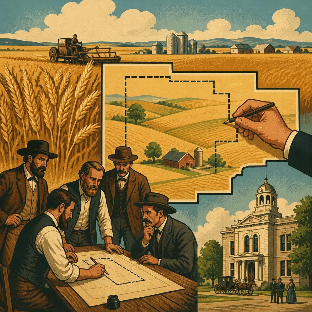 Cover art for When Wheat Country Drew Its Own Lines