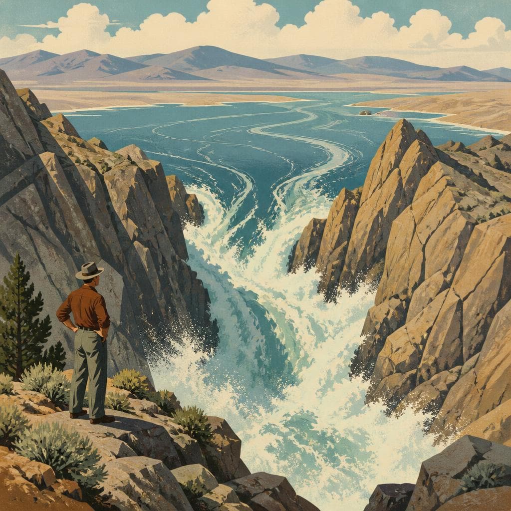 Cover art for Where Lake Bonneville Broke Loose