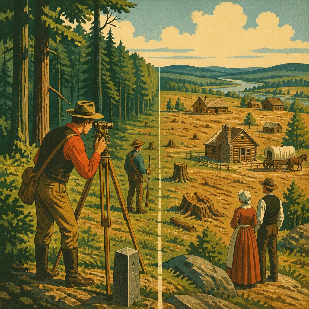 Cover art for The Line That Opened One Side West