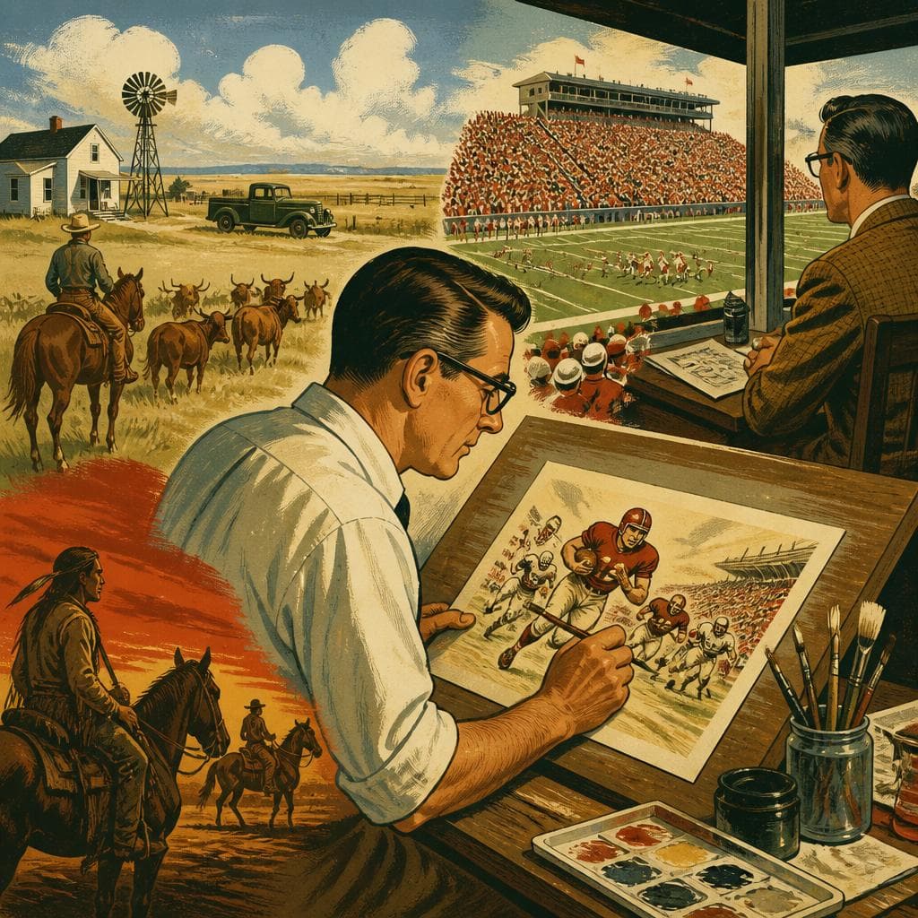 Cover art for From Prairie Farm to Press Box