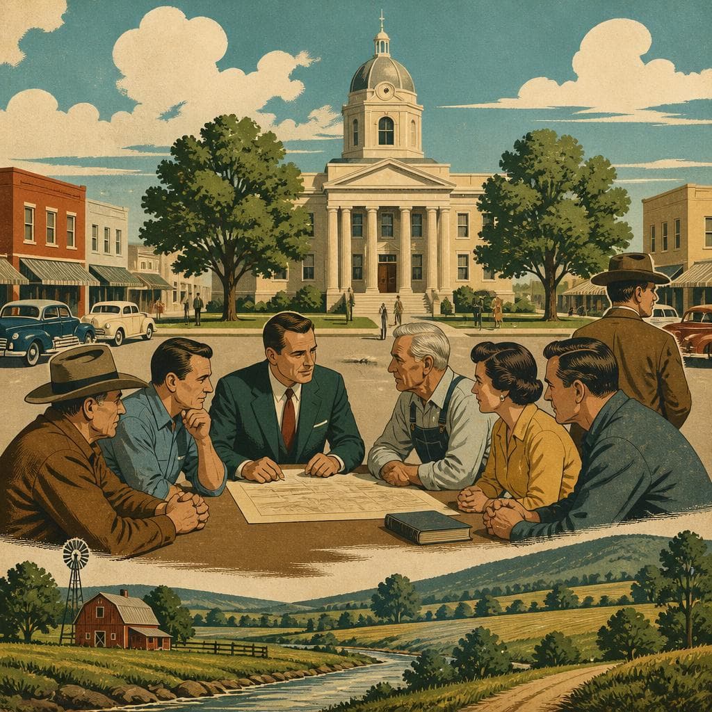 Cover art for Where Greenwood County Comes to Settle Things
