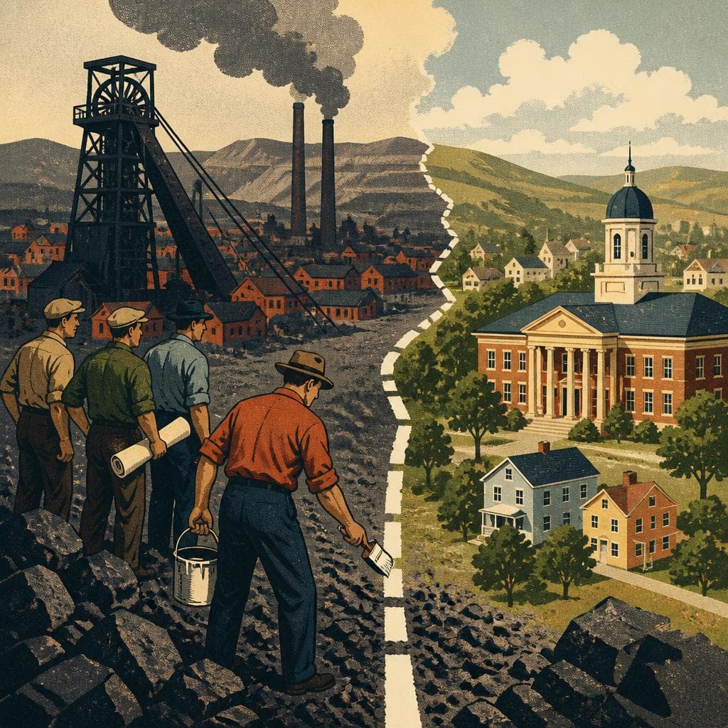 Cover art for When the Iron Towns Drew a New County Line