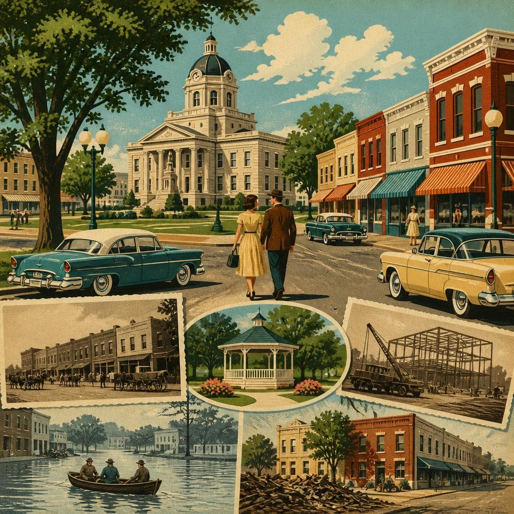 Cover art for Around the Square, a Kentucky Trade Center Endures