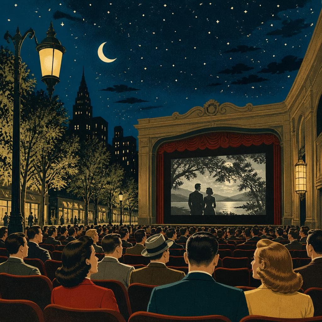 Cover art for Under a Manufactured Night Sky