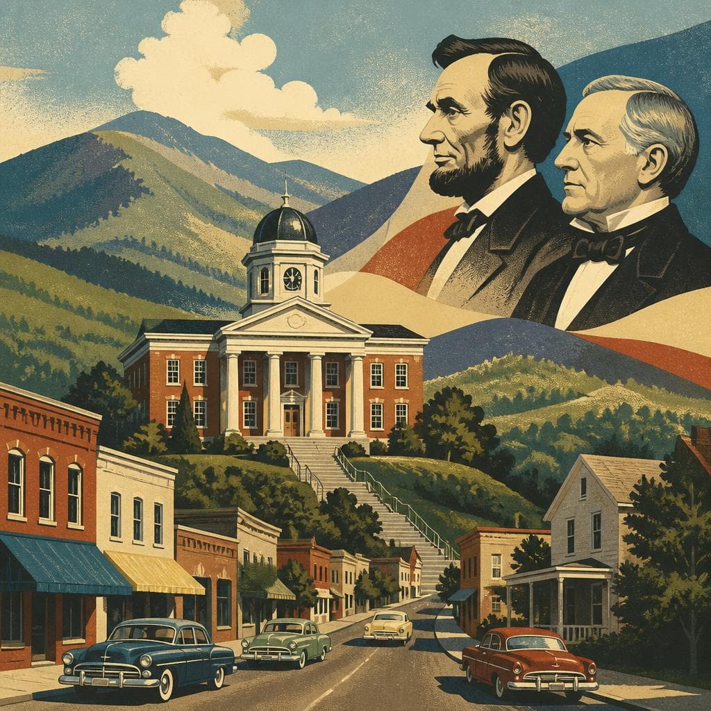 Cover art for A Mountain Town Named for Power