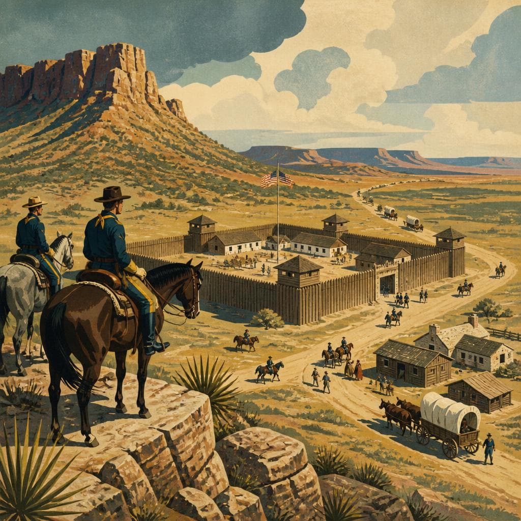 Cover art for A Fort at the Edge of West Texas