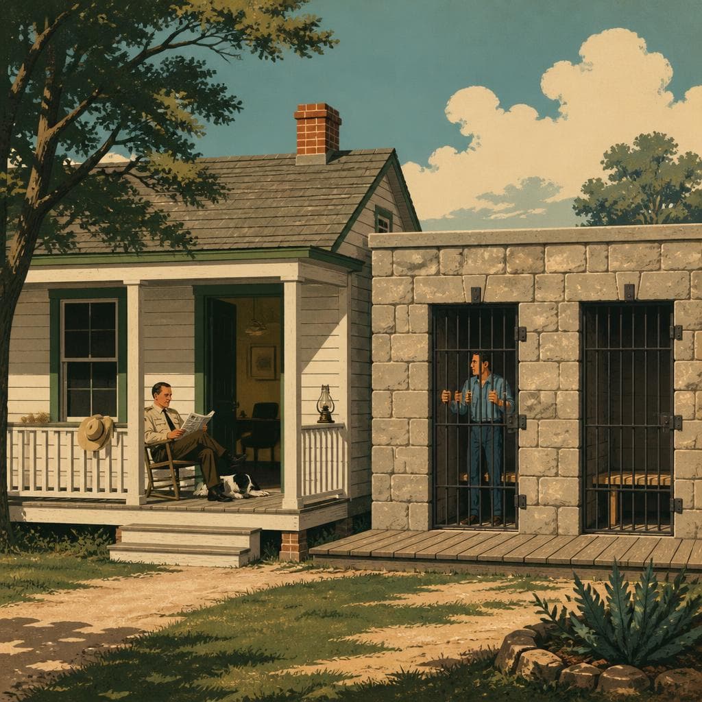 Cover art for Where the Sheriff Lived Next to the Cells