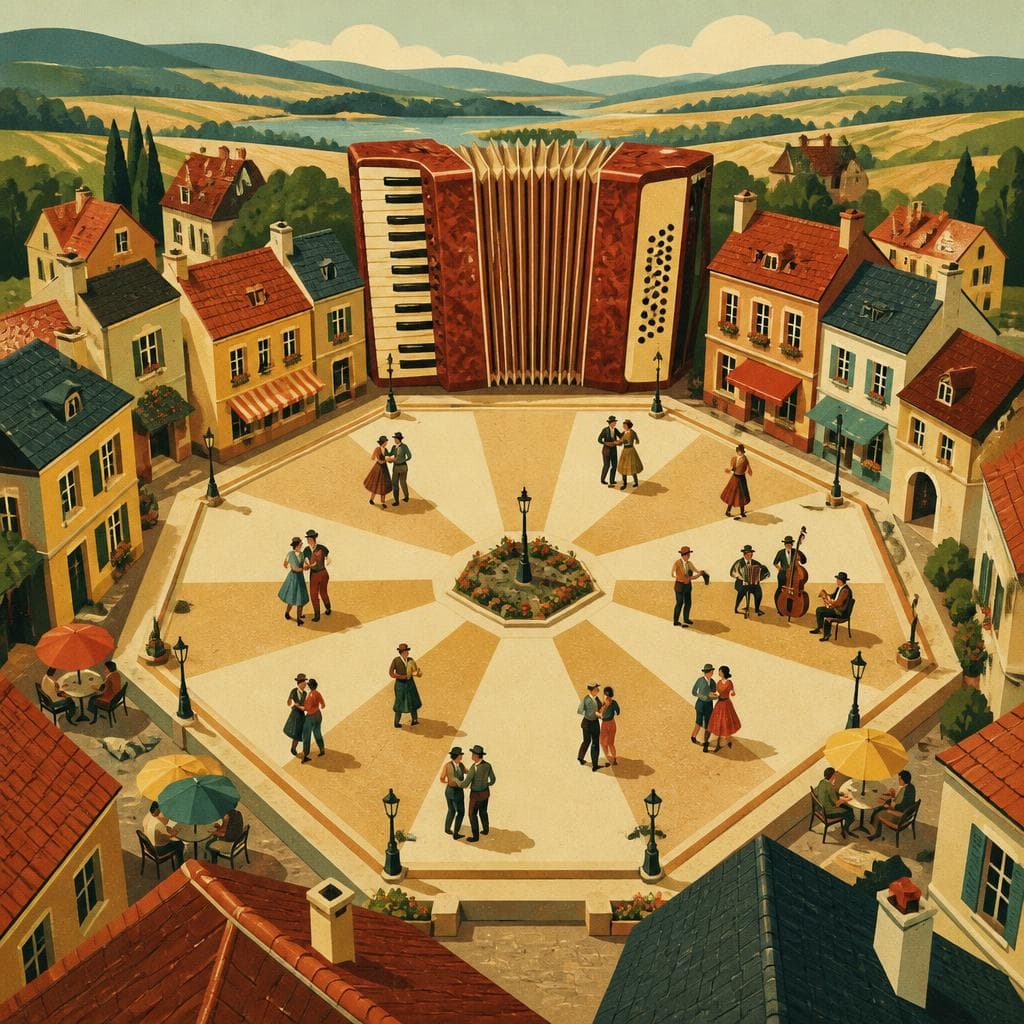Cover art for Where the Accordion Found Its Town Square