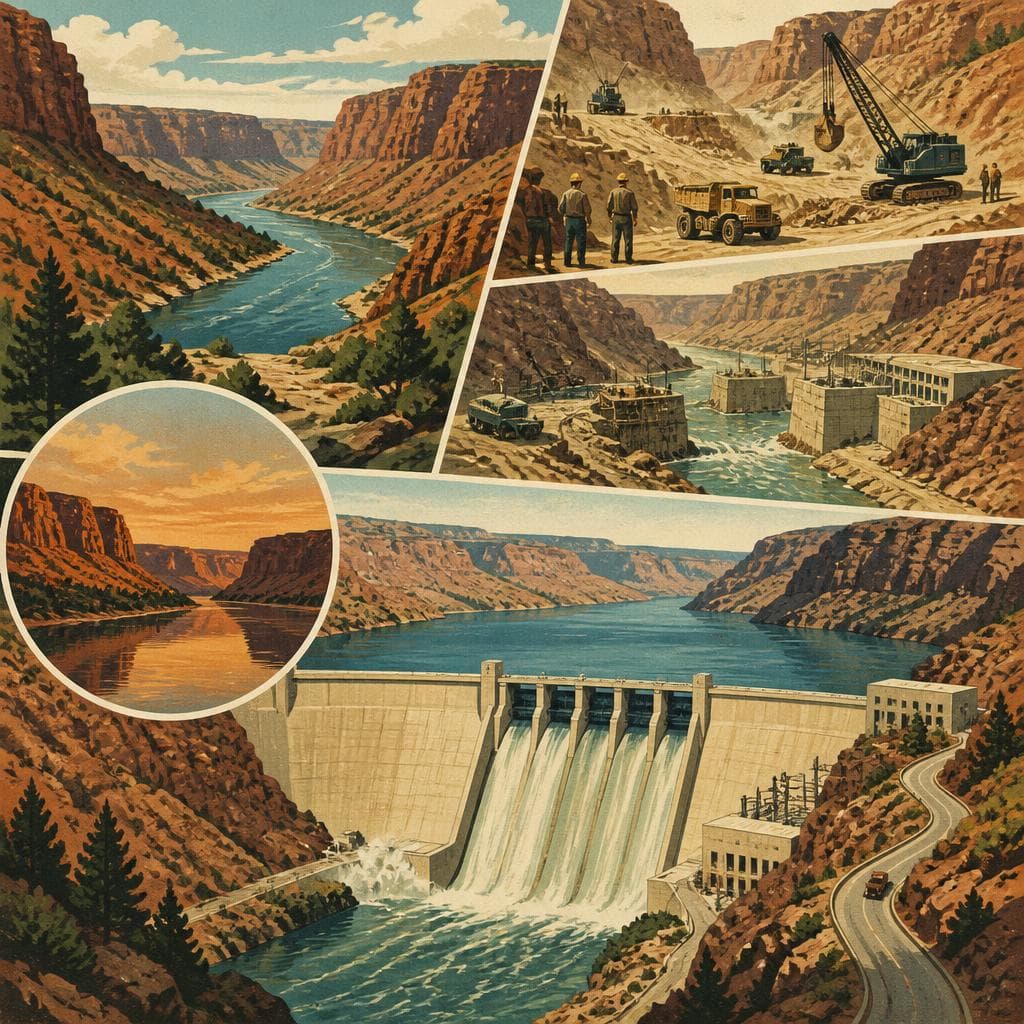 Cover art for How a Remote Canyon Became Flaming Gorge Dam