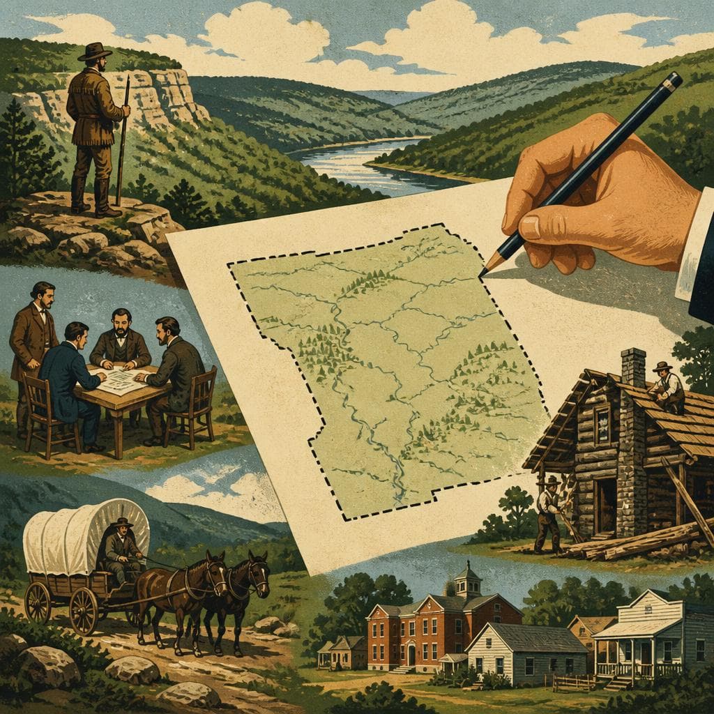 Cover art for Drawing Stone County Into Being