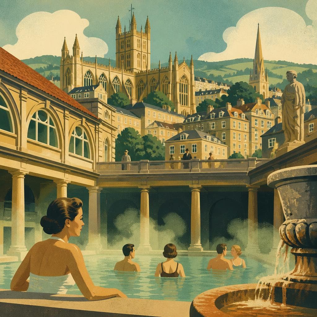 Cover art for The Town That Grew Around Warm Water