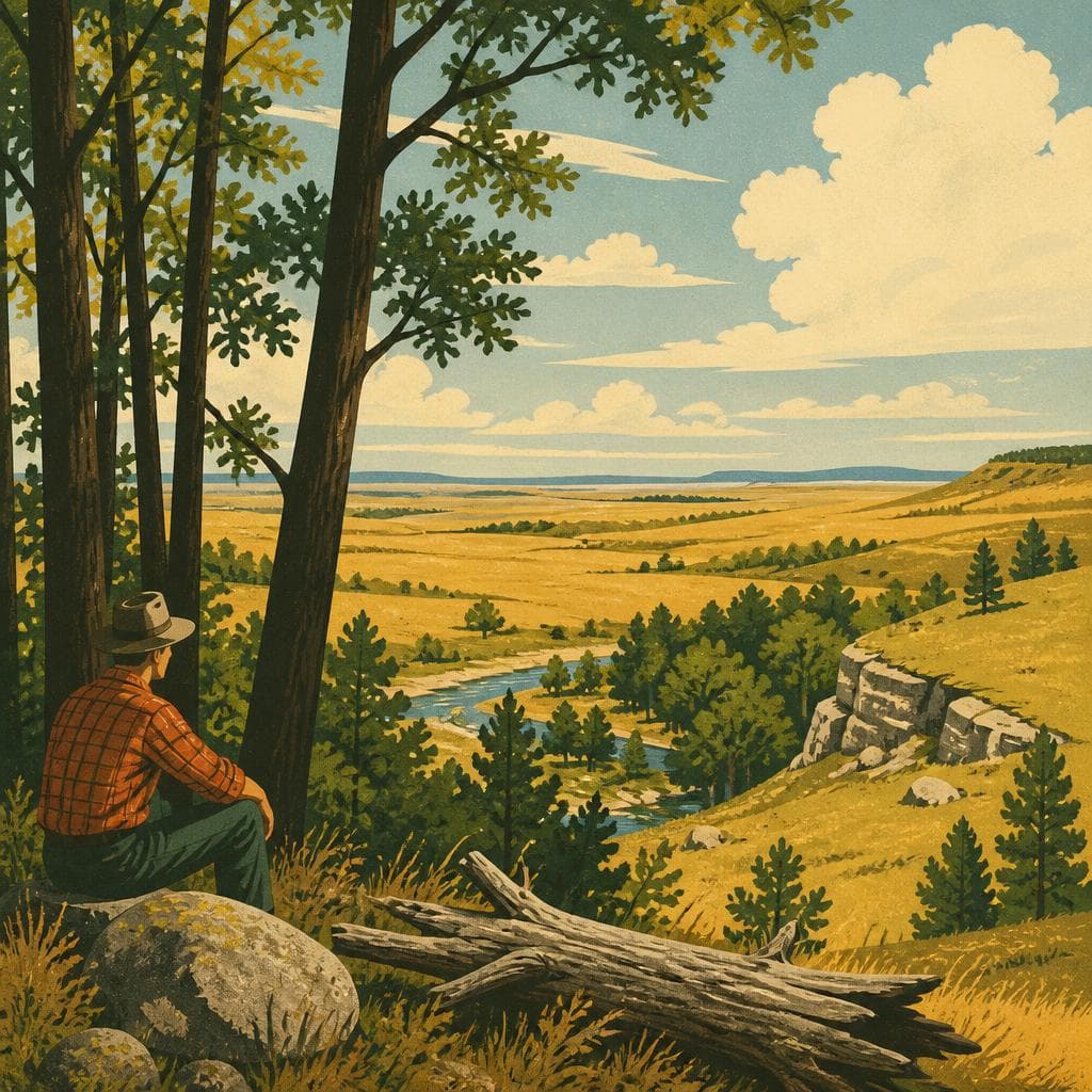 Cover art for Where the Trees Explain the Prairie