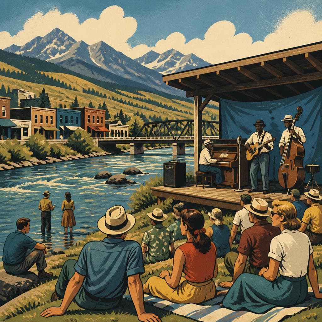 Cover art for Where the River Meets the Blues