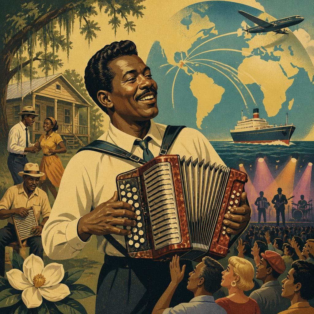 Cover art for How Clifton Chenier Took Zydeco Worldwide