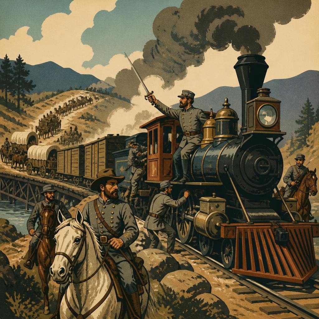 Cover art for When Jackson Stole the Railroad