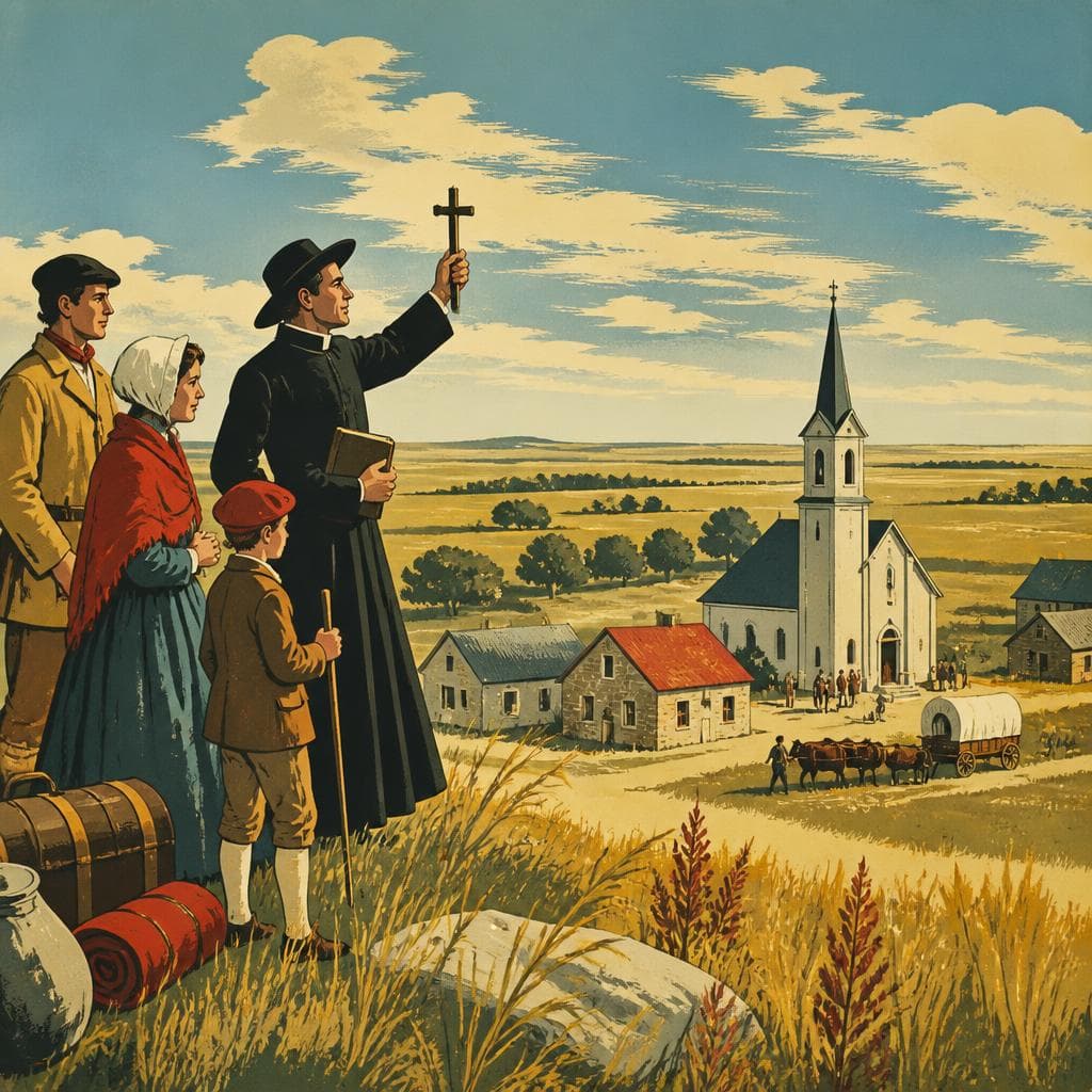 Cover art for A French Catholic Beginning on the Illinois Prairie