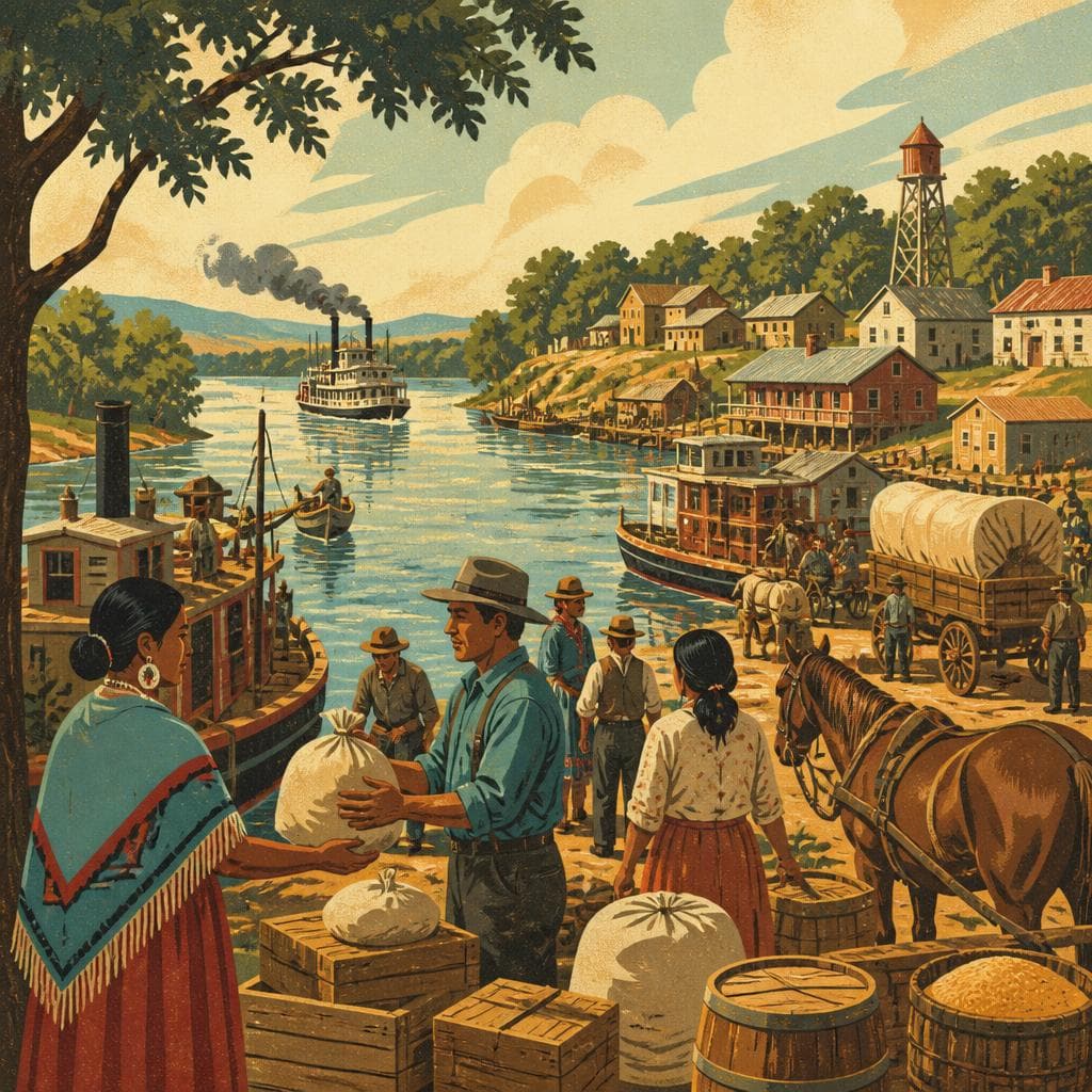Cover art for Where the River Fed Doaksville