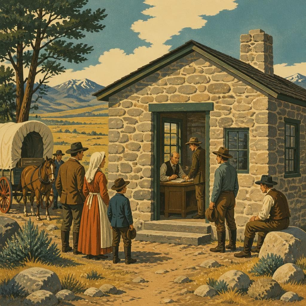 Cover art for Where Settlement Took Shape in Stone