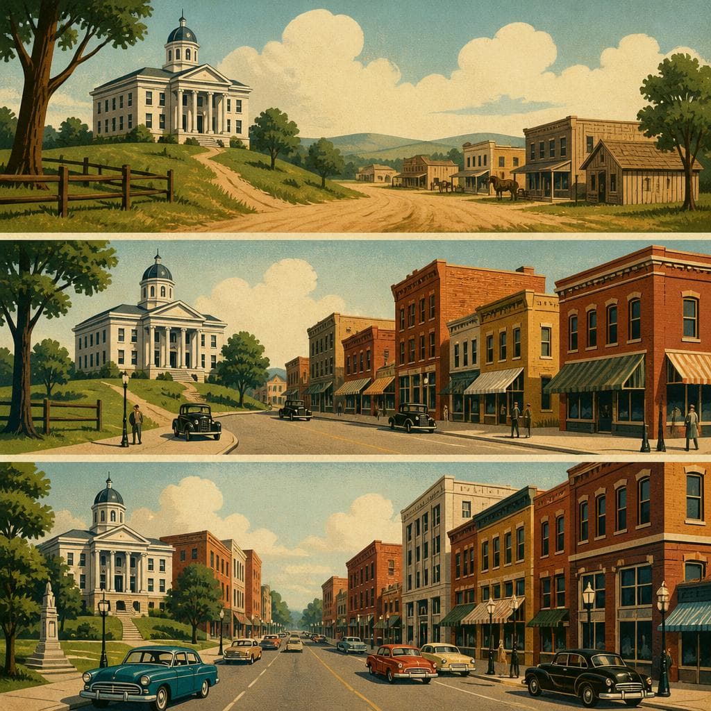 Cover art for How a County Seat Became Main Street