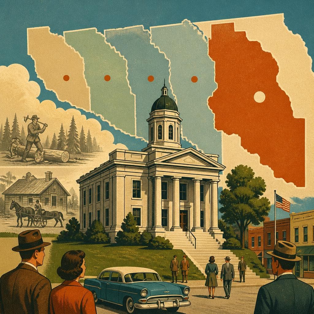 Cover art for Where Alcona County Kept Showing Up