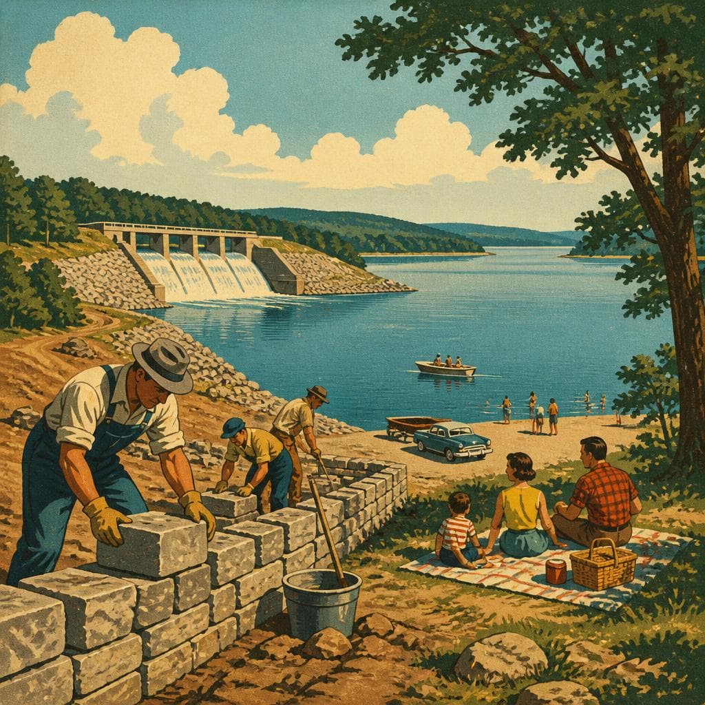 Cover art for A Lake Built for Hard Times