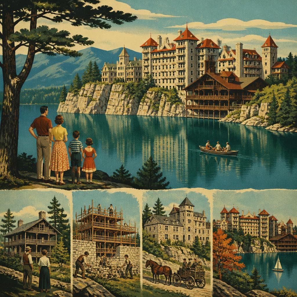 Cover art for A Castle Built by Patience at Lake Mohonk